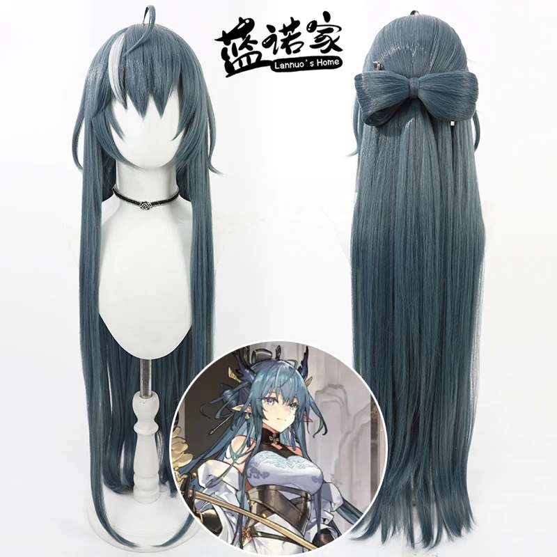 

Anime Arknights Chamber of Virtuoso Ling Cosplay Wig Halloween Carnival Party Props Synthetic Hair + Wig Cap
