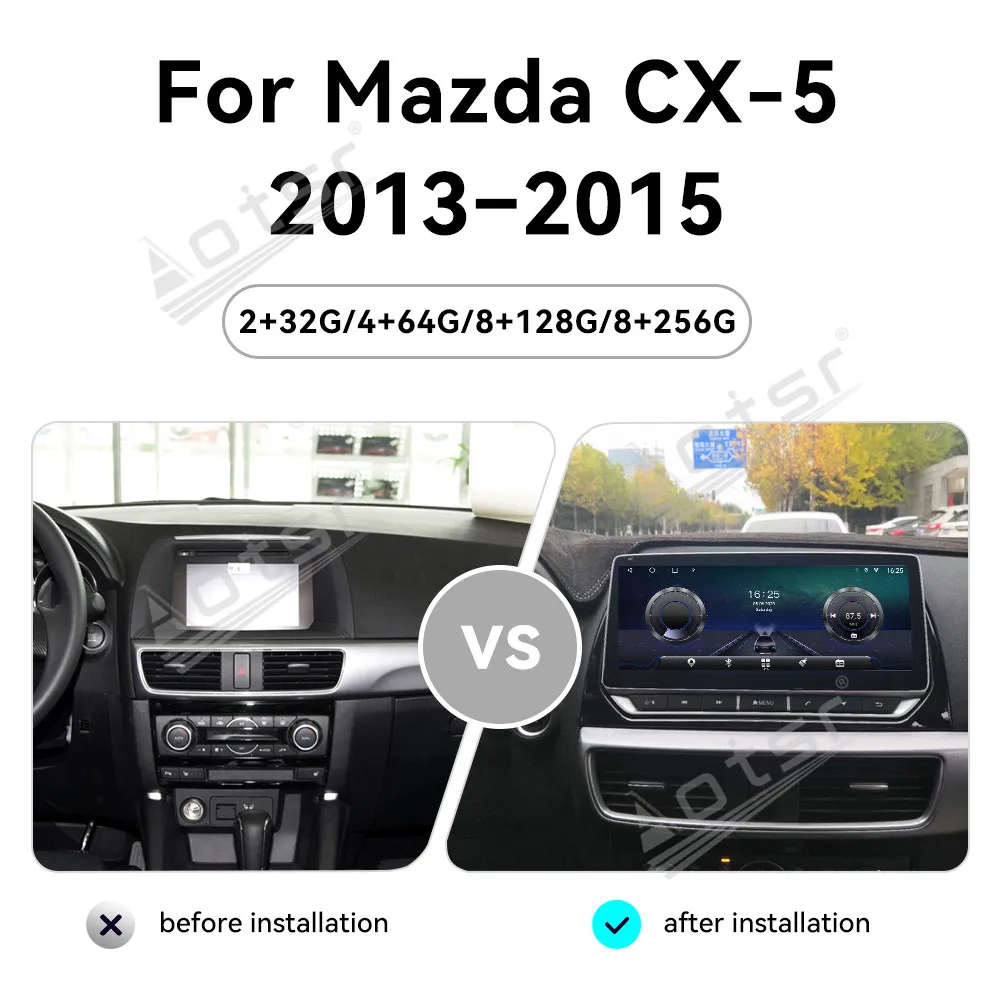 Car Multimedia Automotive Player For Mazda CX-5 2013 2014 2015 Android Carplay GPS Navigatio Car Radio Recorder Stereo Head unit