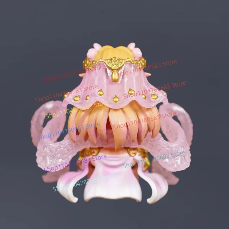 5CM Figure, Pink Girl Assembly Model Ornament, Anime Cartoon Character Toy, Festival Gift for Collection