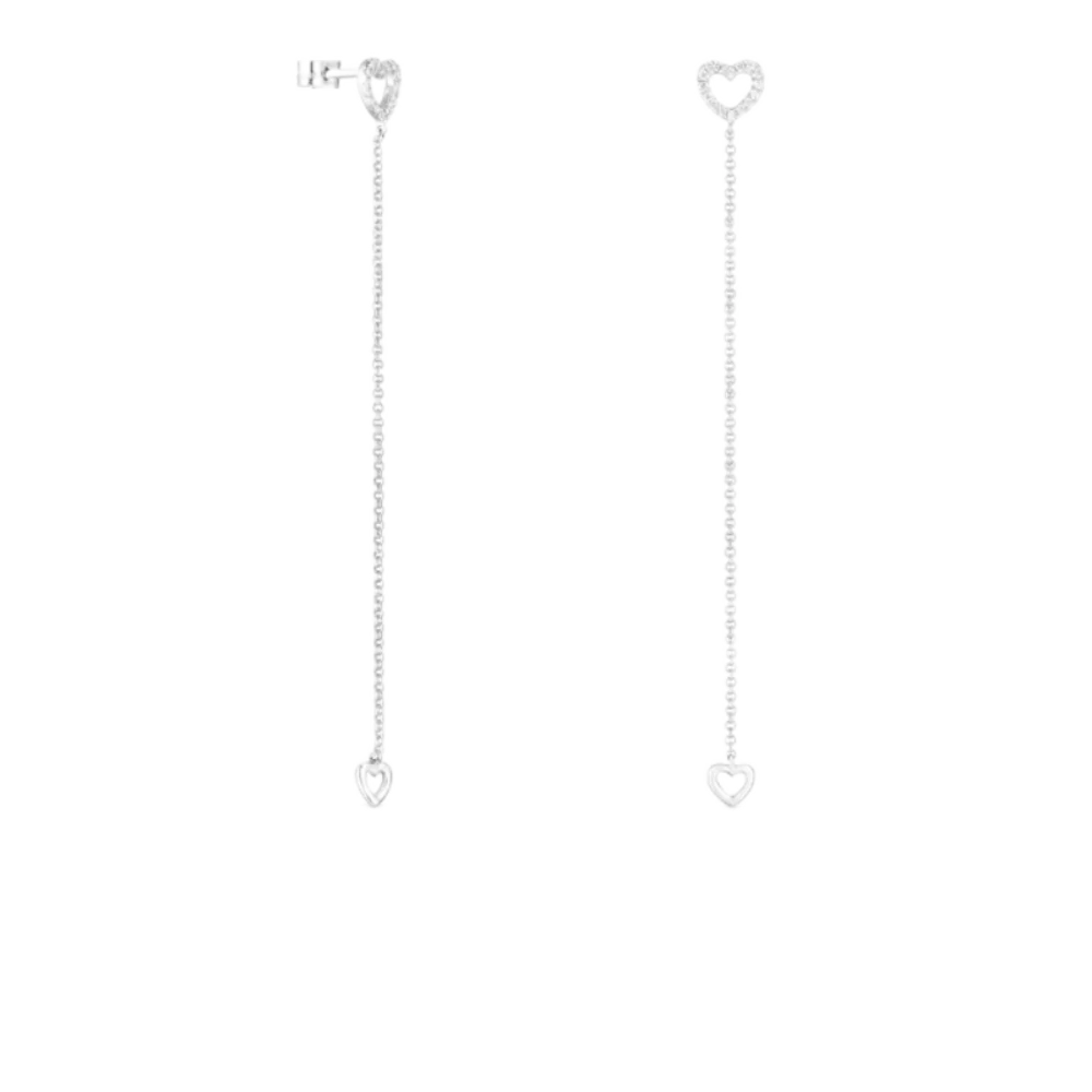 

Серебряные серьги-гвоздики S925 с бархатом и кривыми фламенко