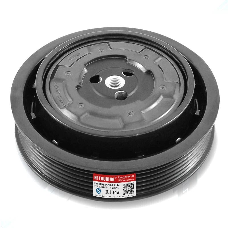 6SEU16C AC Compressor Clutch Pulley for DODGE CALIBER JEEP COMPASS PATRIOT 2.0 2.4 55111410AD 55111410AE 55111610AB 55111610AC