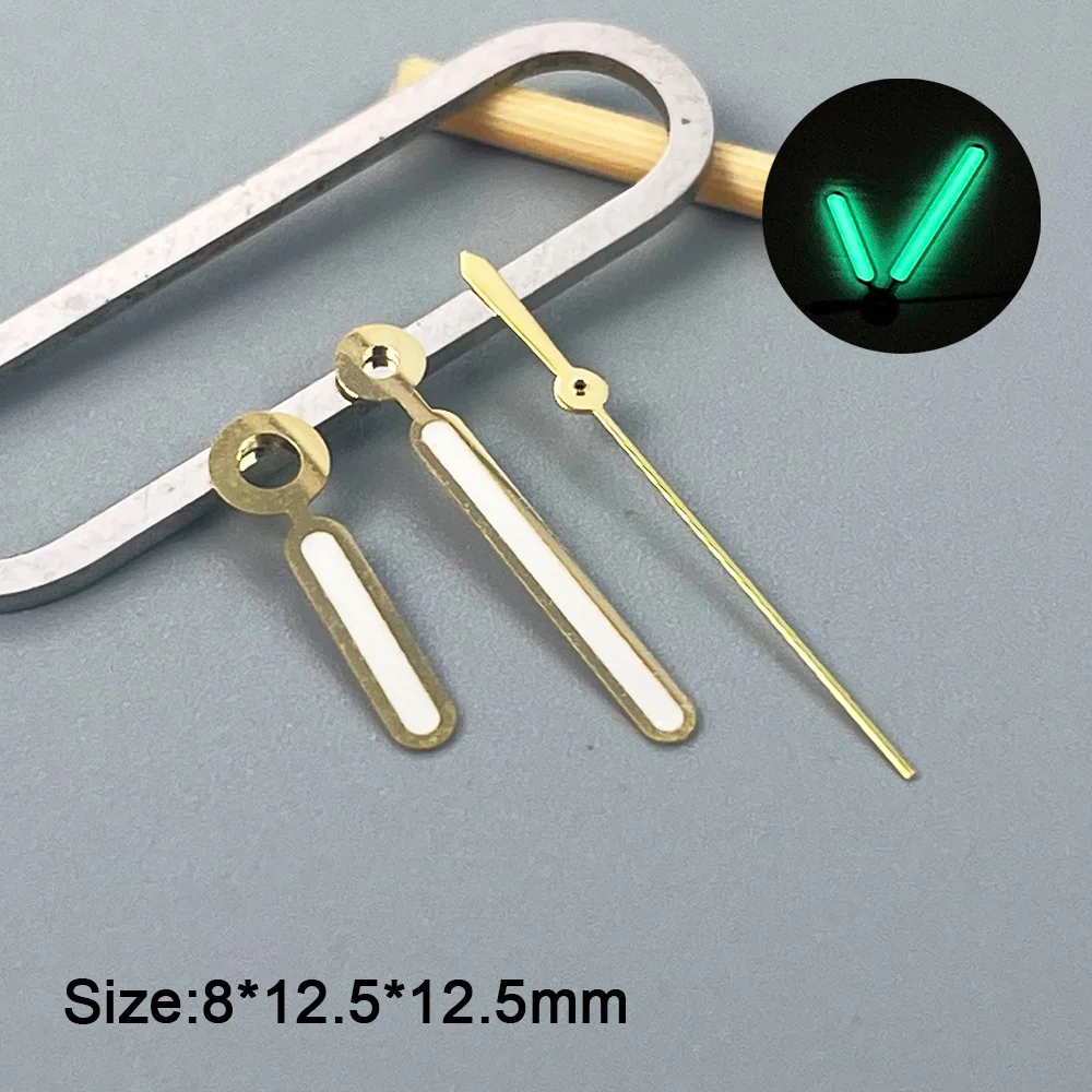 NH35 シルバーゴールド黒修正された時計ポインター発光時計の針 NH35 NH36 運動ノーチラス針交換アクセサリー