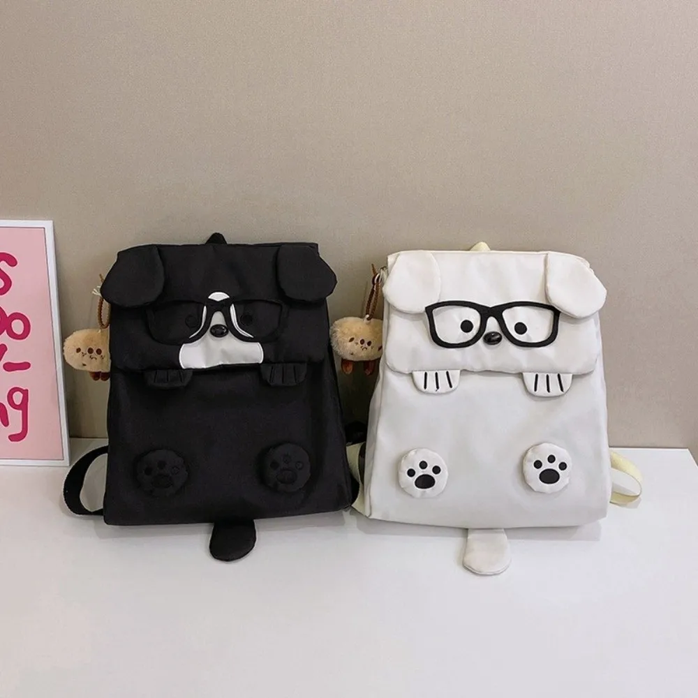 Cute Design Cat Backpack Cartoon Pattern Large Capacity Cartoon Cat Backpack Ugly Cute Style Large Capacity Backpack