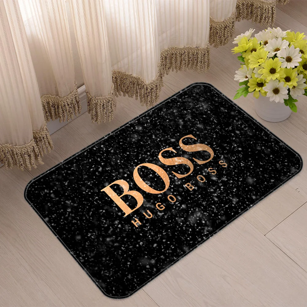 Room Mats H-Hugo-BossS Home Carpet Doormat Entrance Door Mats Choice Non-slip Mat Rugs Floor Bath Mat Foot Kitchen Bathroom