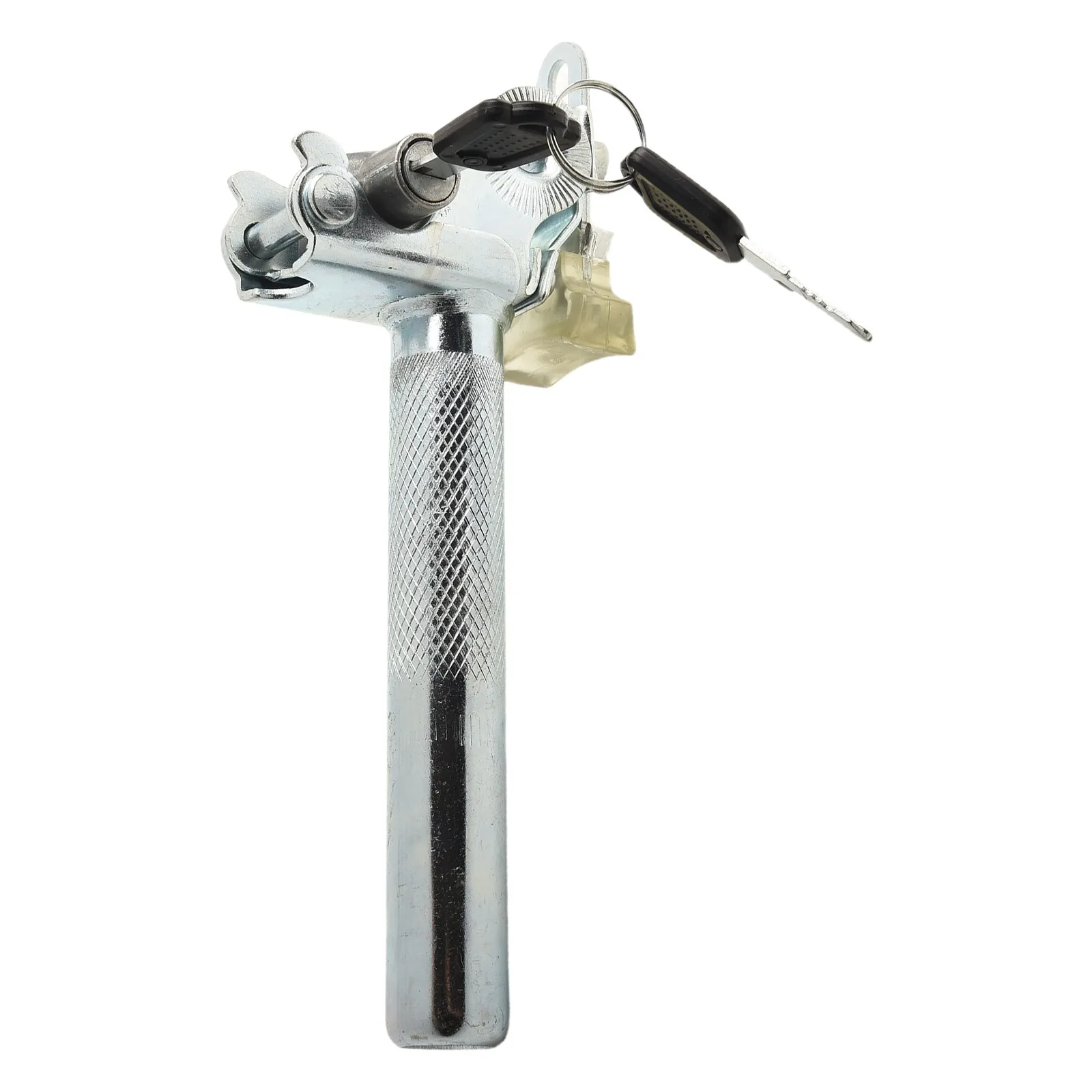 Outdoor Cycling Anti-theft Seat Tube Adjustable Seat Lock Even And Flat Welding Points Galvanized Anti-rust Steel