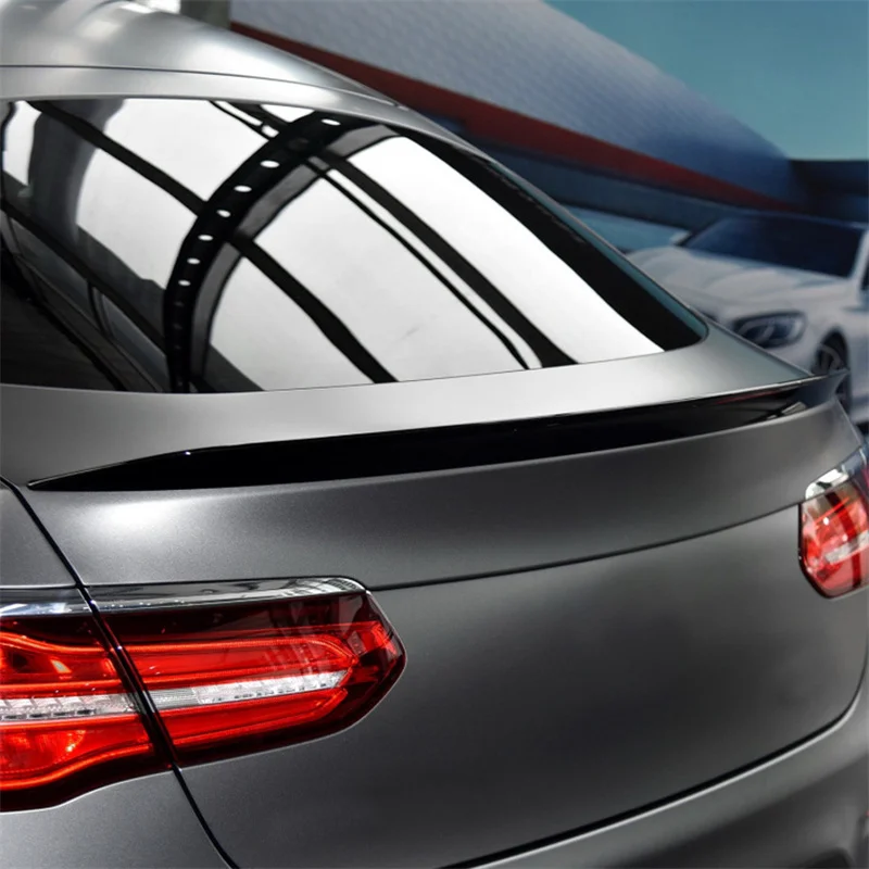 Rear trunk roof Spoilers For Mercedes Benz GLC Coupe C253 GLC260 300 2016+AMG Tail Wing Top Spoiler Car Modification