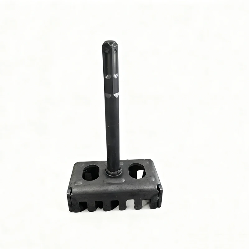 

Electric hammer square handle for line box slotting quick square hole drilling tool hard wear-resistant drilling device round