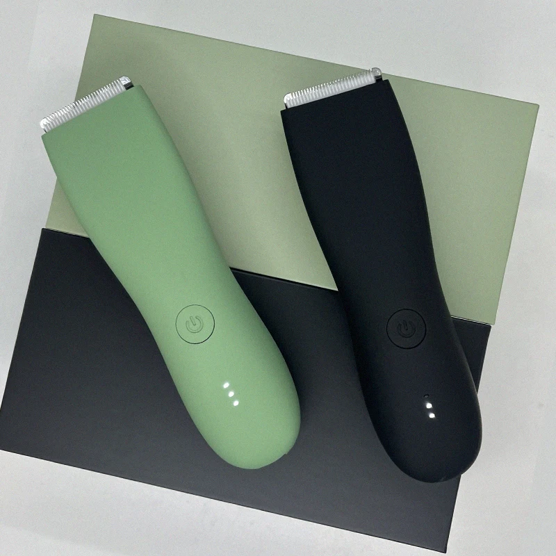 

Триммер для волос на теле, бритва для мужчин, триммер с шариками для паха, лобка, сменное керамическое лезвие, грумер, электрическая бритва, водостойкая клипса