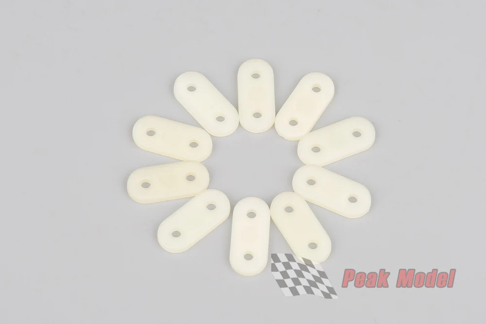 Tablettes rondes et plates en Nylon L21xW10xH2mm, plaque de tablette en plastique, Machine pour roues de train d'atterrissage d'avion