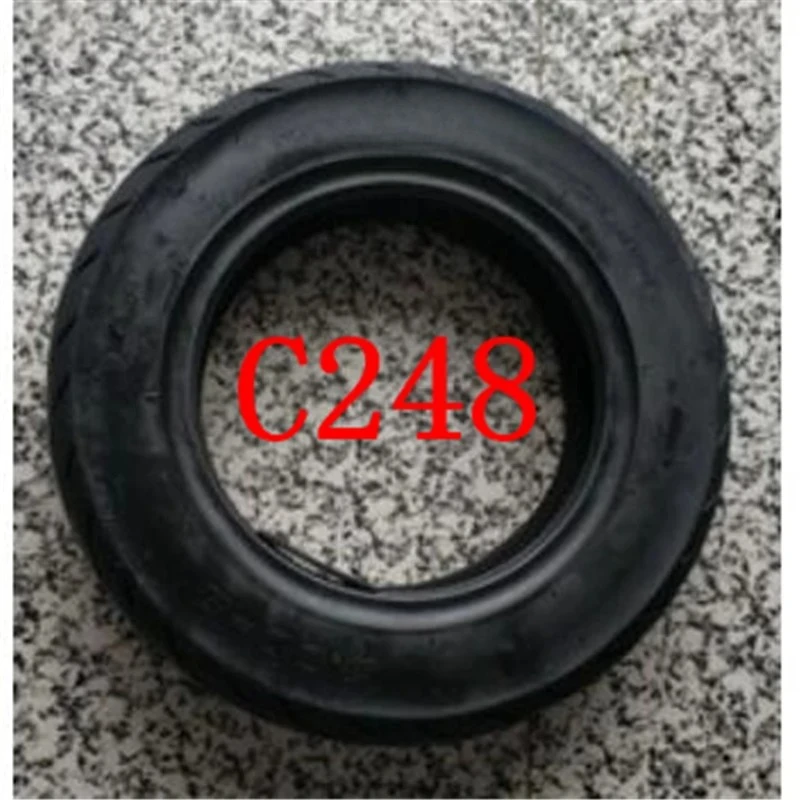 Neumático neumático negro CST Cheng Shin 3.00-8 para silla de ruedas eléctrica, incluye cámara de aire para silla de ruedas eléctrica o scooter de movilidad C248