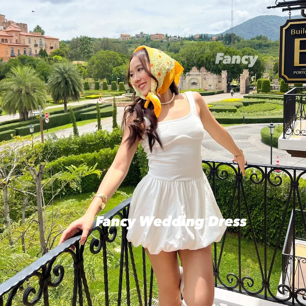 

Необычное милое мини-короткое вечернее платье из тафты, трапециевидное платье для выпускного вечера с молнией сзади по индивидуальному заказу