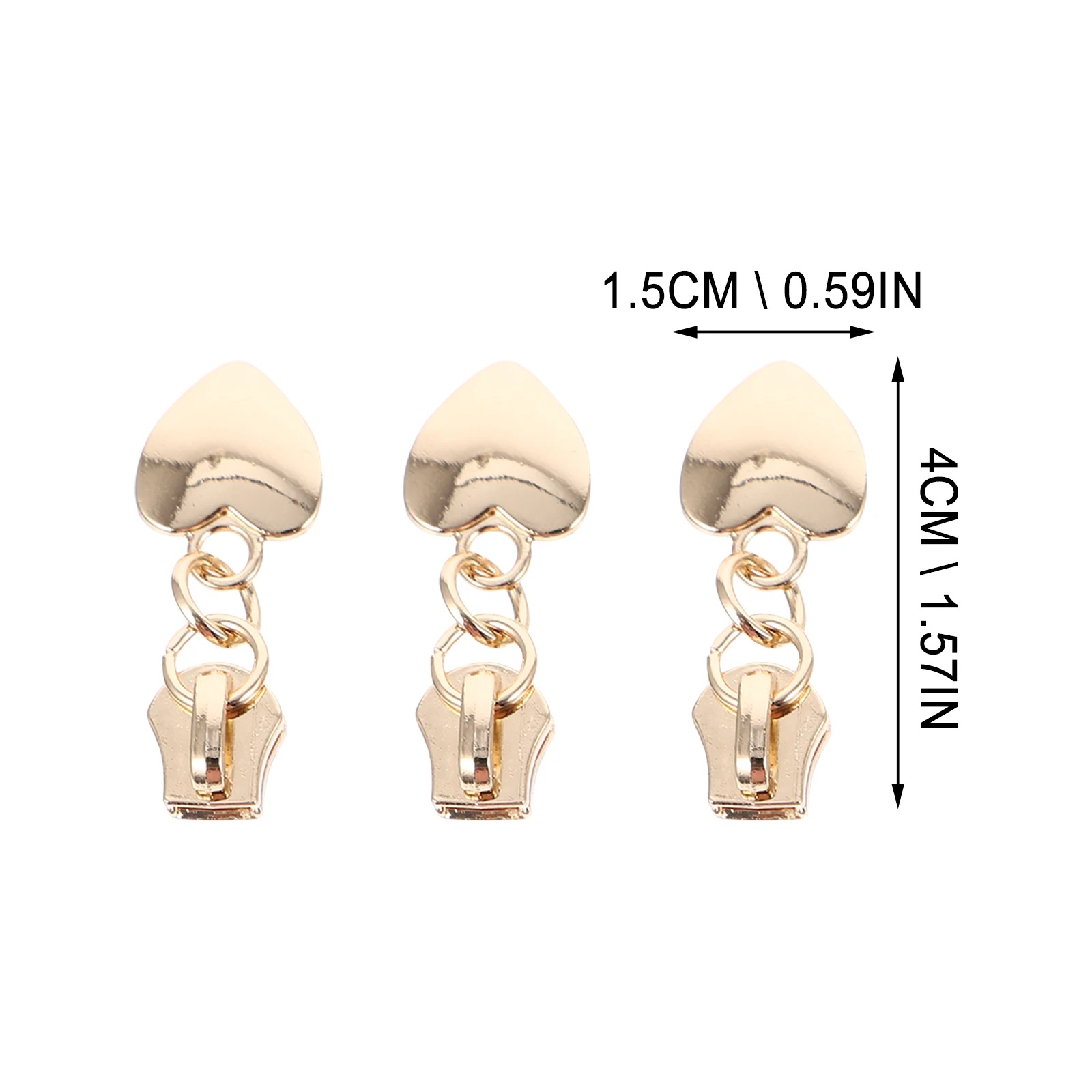 

Metal Zipper Puller Replacement Kit for Luggage Suitcase Repair Travel Accessories Decorative Fix Tool