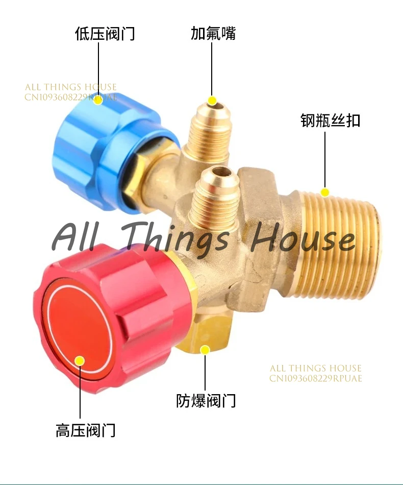 

Специальный цилиндрический клапан для восстановления и наполнения хладагента/угловой клапан для овец высокого и низкого давления/взрывозащищенный