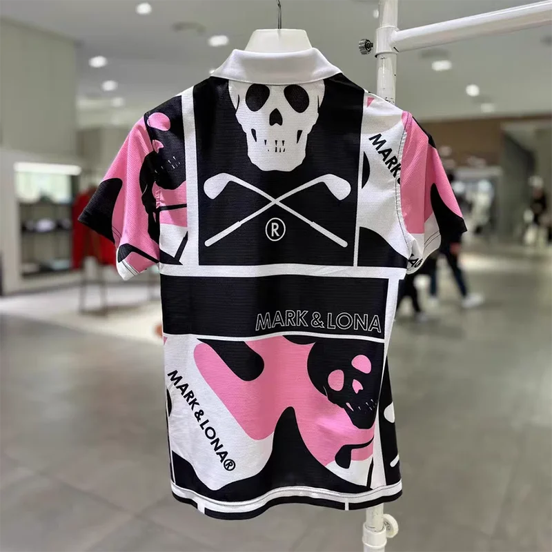 ladies-golf-irt-color-blo-print-f-buttoned-collar-ort-sve-breathable-spor-top-korean-sle-fitn-fan-gear