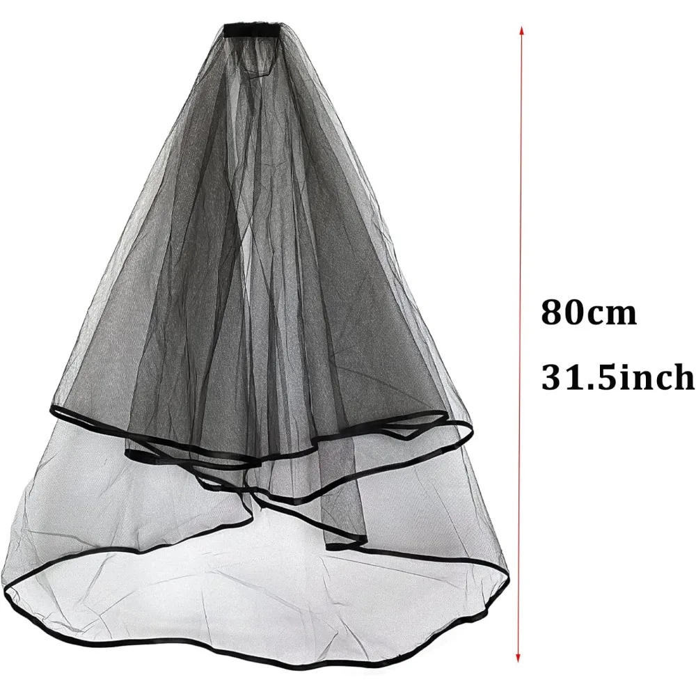 Velo de novia para novias, velo de novia para mujer, velo de catedral de tul simple para despedida de soltera y boda, W-V-1