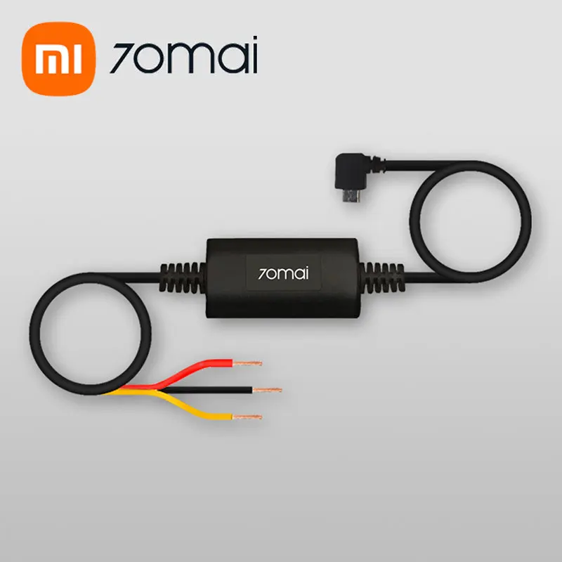 Xiaomi Youpin парковочный кабель для видеонаблюдения 4K A800 A800S WIDE PRO Plus A500 A500S для автомобильного видеорегистратора 24 часа парковочный монитор комплект из жесткого провода