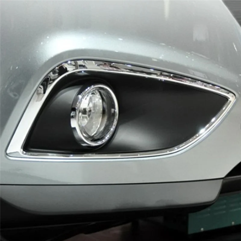 

AT92-Car Front Bumper Fog Light Bezel Cover Fog Lamp Frame For Hyundai IX35 2009-2012