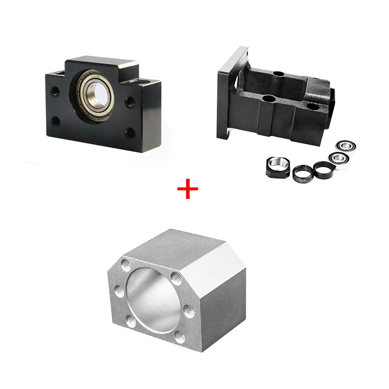 ball screw support BF10 BF12 +DSG12H 22mm/24mm DSG16H Mounting Bracket Parts  + 10-57 10-60 12-57 12-60 Mount Motor Integrated