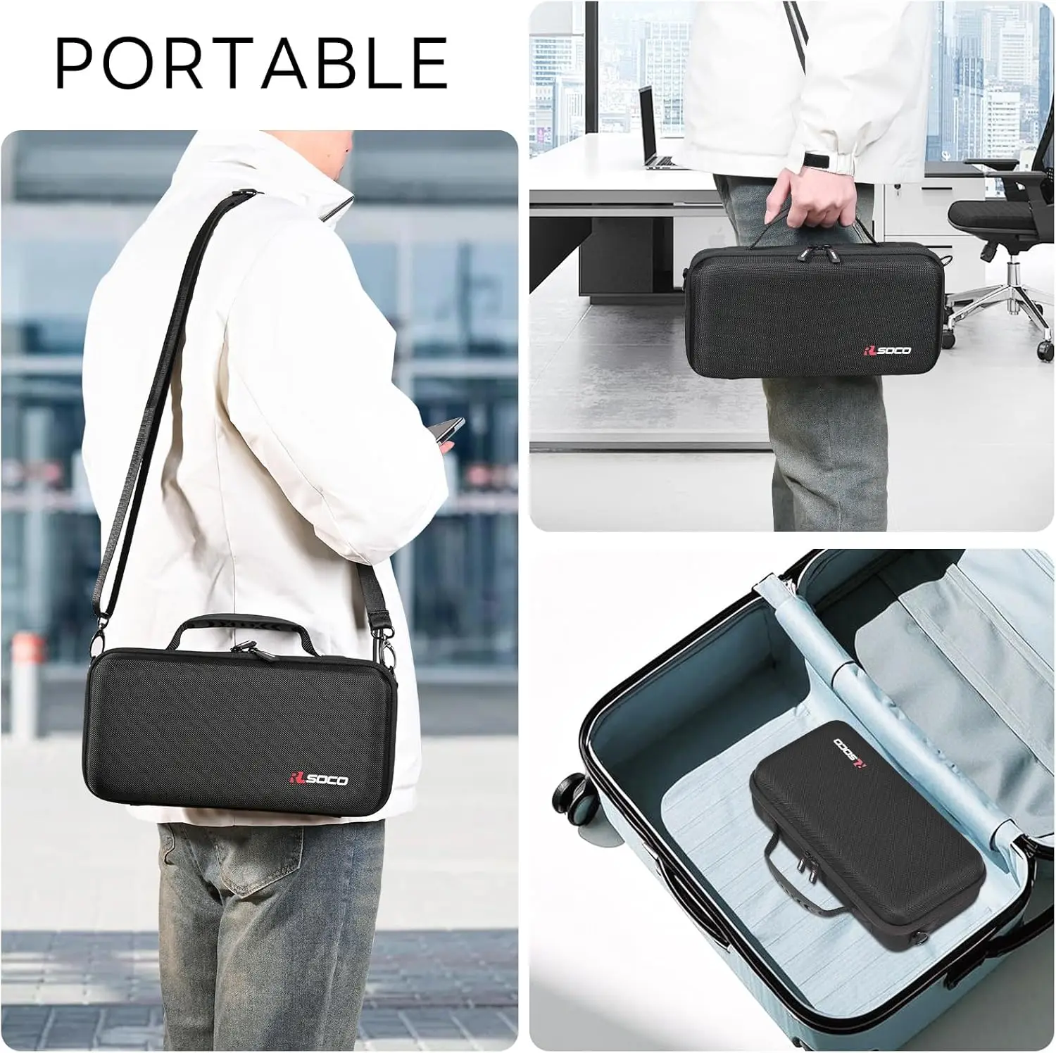 

Carry Case for Apple Mac Mini M4, Mac Mini M4 Case Compatible with 2024 Mac Mini M4/M4 Pro Accessories,Mac Shockproof Travel Bag