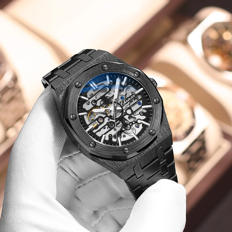 デオキシス リミテッド ウォッチ CHENXI 8848 Original New Automatic Men Top Brand Stainless Steel