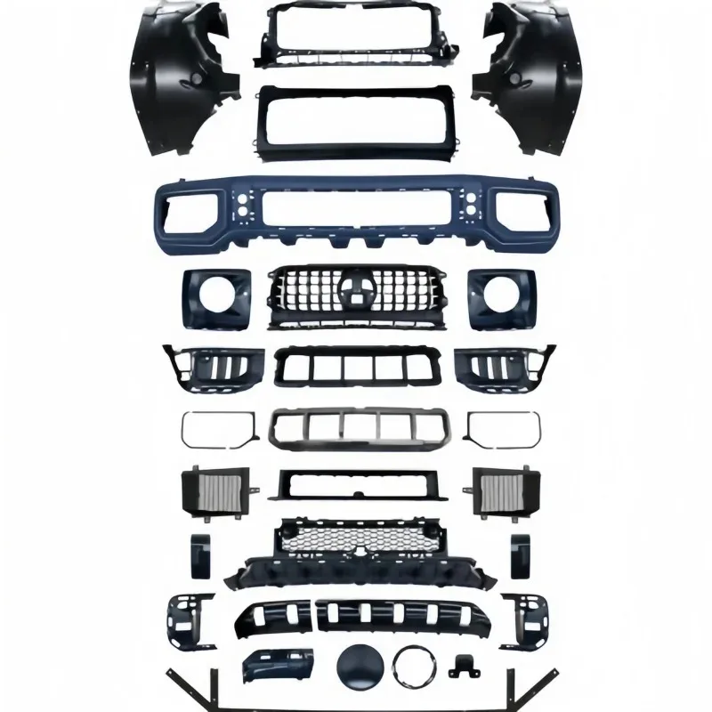 

Suitable for the G-Class W464 Model the Upgraded Version W465 with G63 Large Grille Front Bumper Wheel Arches Rear Bumper