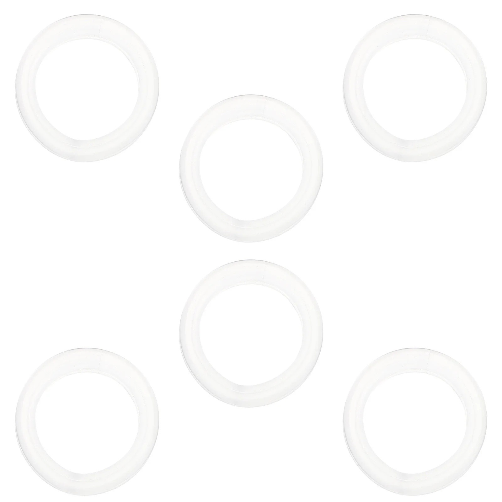 

6pcs Pet Scissor Silicone Finger Ring Soft Protector For Grooming Salon Home Use Scissor Accessories Dogs Pets Grooming Tools