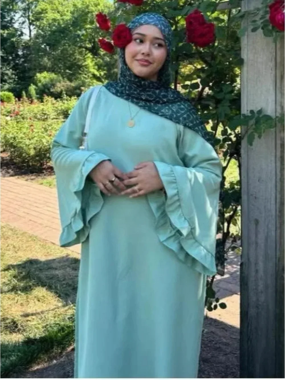 Abaya สําหรับชุดสตรี Ramadan มุสลิม Saudi อาหรับยาว Robe โมร็อกโกดูไบ Abayas Kaftan อิสลาม Vestidos Largos 2025 Jalabiya