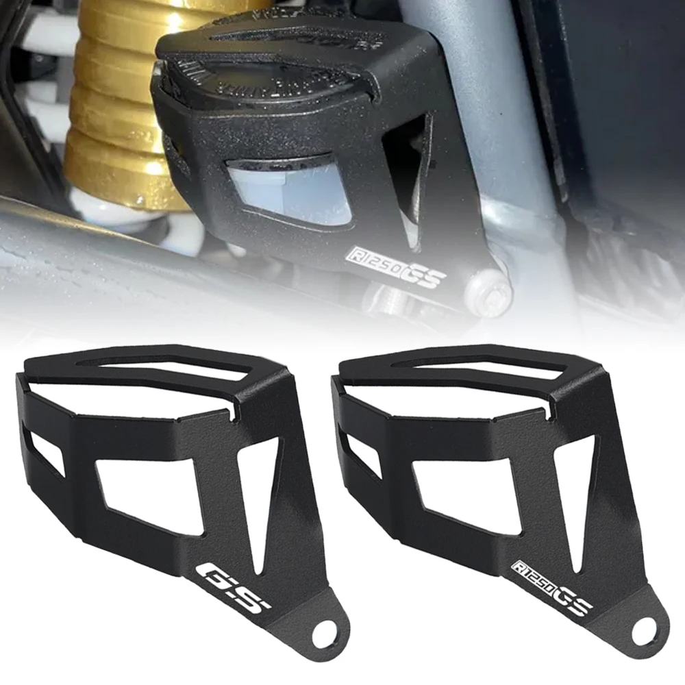 

Motorcycle Rear Brake Fluid Tank Oil Cup Reservoir Guard Cover Protector FOR BMW R1200R R1200RS R1250R R1250RS R1200 R1250 R/RS