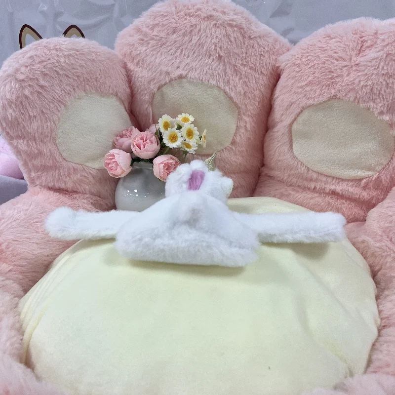 Knuffels Gevulde Poppen Pasen Kuikens Eenhoorn Capibara Cinnamoroll Stitch Kussen Knuffels Kerst Elf Ondeugende Rugzak Kuromi