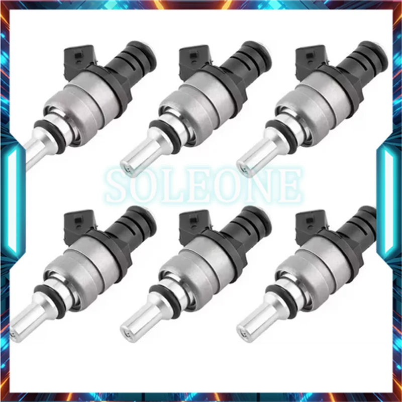 1427240 13537546244 6PCS Car Fuel Injectors For Bmw 325Ci 320 325I X3 Z4 2.5L 2.8L 1998-2006