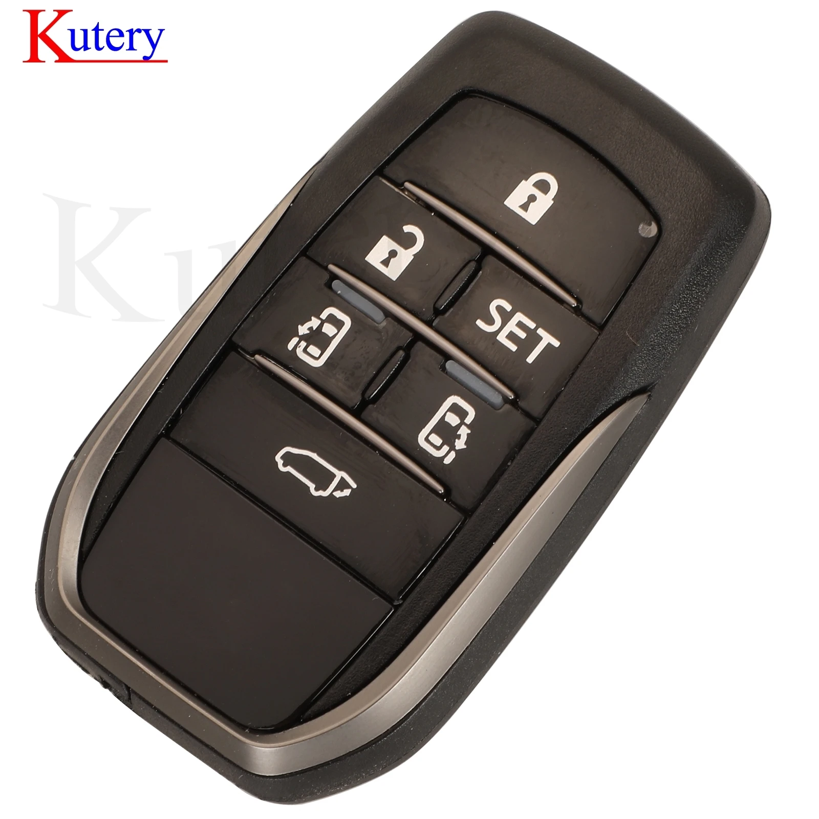 jingyuqin 5/6 BTN Remote Car Key Shell Protective Cover Key Cover For Toyota Alphard VELLFIRE NOAH Previa 30 Series 