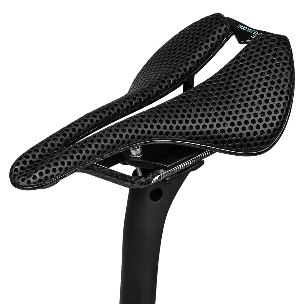 

elitaone 3D Printed Bicycle Saddle Carbon Saddle Bike Saddle for MTB Gravel Road Bike Seat Cycling Parts