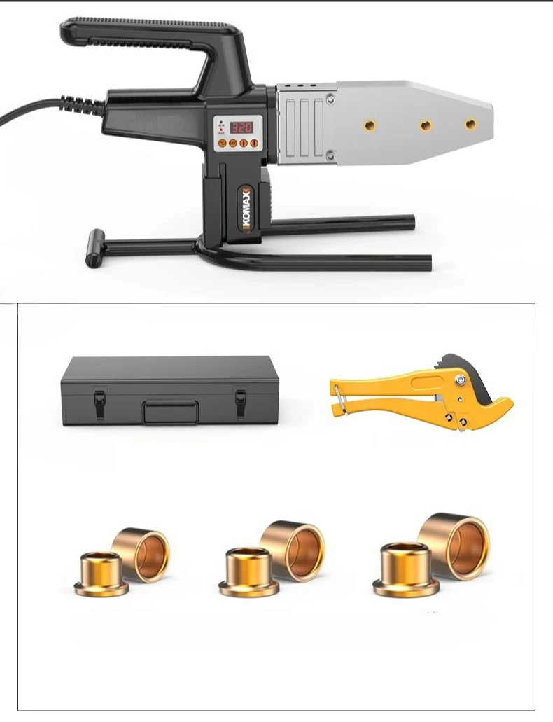 

Pipe Welding Machine Socket Fusion Welder PPR Plastic Tube Fusion Welding Equipment Pipe Soldering Iron Hot Melting Tool