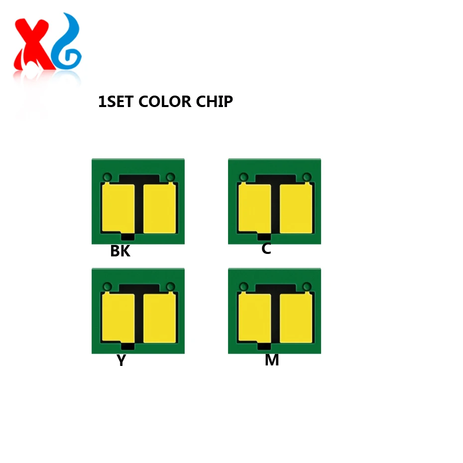 1Set 206A 207A Toner Cartridge Chip For HP Color LaserJet Pro M255dw M255nw MFP M282nw M283fdn M283fdw 1.35K 1.25K W2110A W2210A