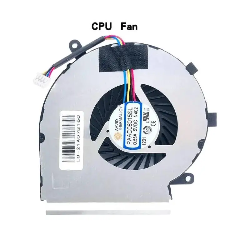 M وحدة المعالجة المركزية + GPU استبدال مروحة التبريد ل MSI GE62VR GL62M GP62MVR GL72MVR MS-16J9 GP72VR PE62 سلسلة مروحة الكمبيوتر المحمول