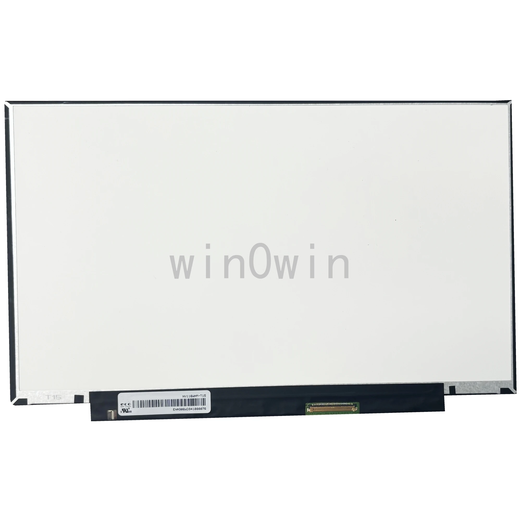 NV116WHM-T15 LCD LED Touch Screen Panel Display 1366X768 40pins IPS