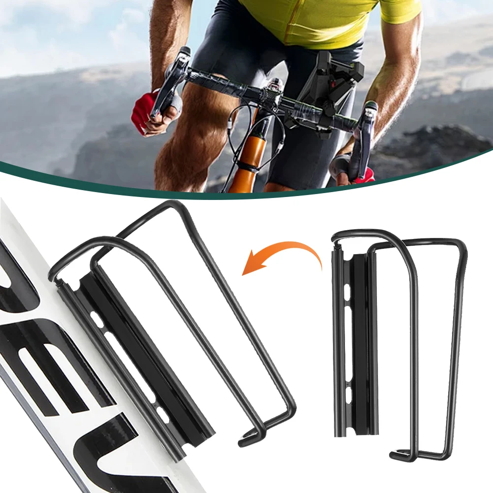 Bicycle bottle holder aluminum alloy mountain bike kettle cage cycling drinking pot holder water bottle holder bicycle accessori