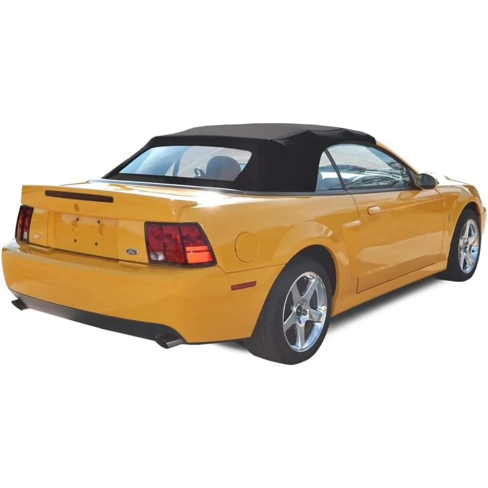 

Двухсекционная черная парусиновая мягкая верхняя часть для Ford Mustang-трансформеры с подогревом стеклянного окна, 1994-2004 гг.