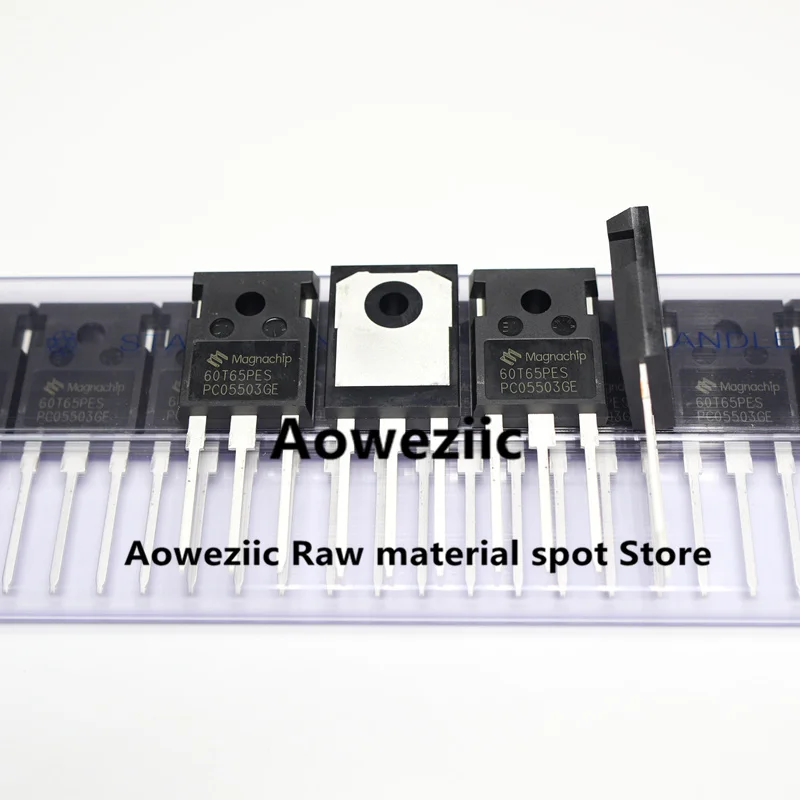 Aoweziic 2024 + 100% novo importado original MBQ60T65PESTH MBQ60T65PES MBQ60T65 60T65PES 60T65 TO-247 IGBT tubo único 60A 650V