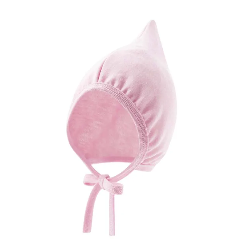 Simpatico cappello da bambino in cotone cappello da elfo neonato berretto da neonato cappelli per ragazze ragazzo cofano primavera autunno coreano bambino Cap accessori 0-12M