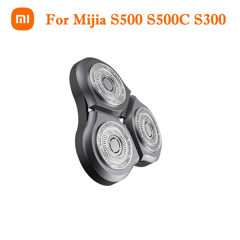 

Электробритва Xiaomi Mijia S500/S500C/S300, сменный бритвенный станок для сухого и влажного бритья, триммер для бороды