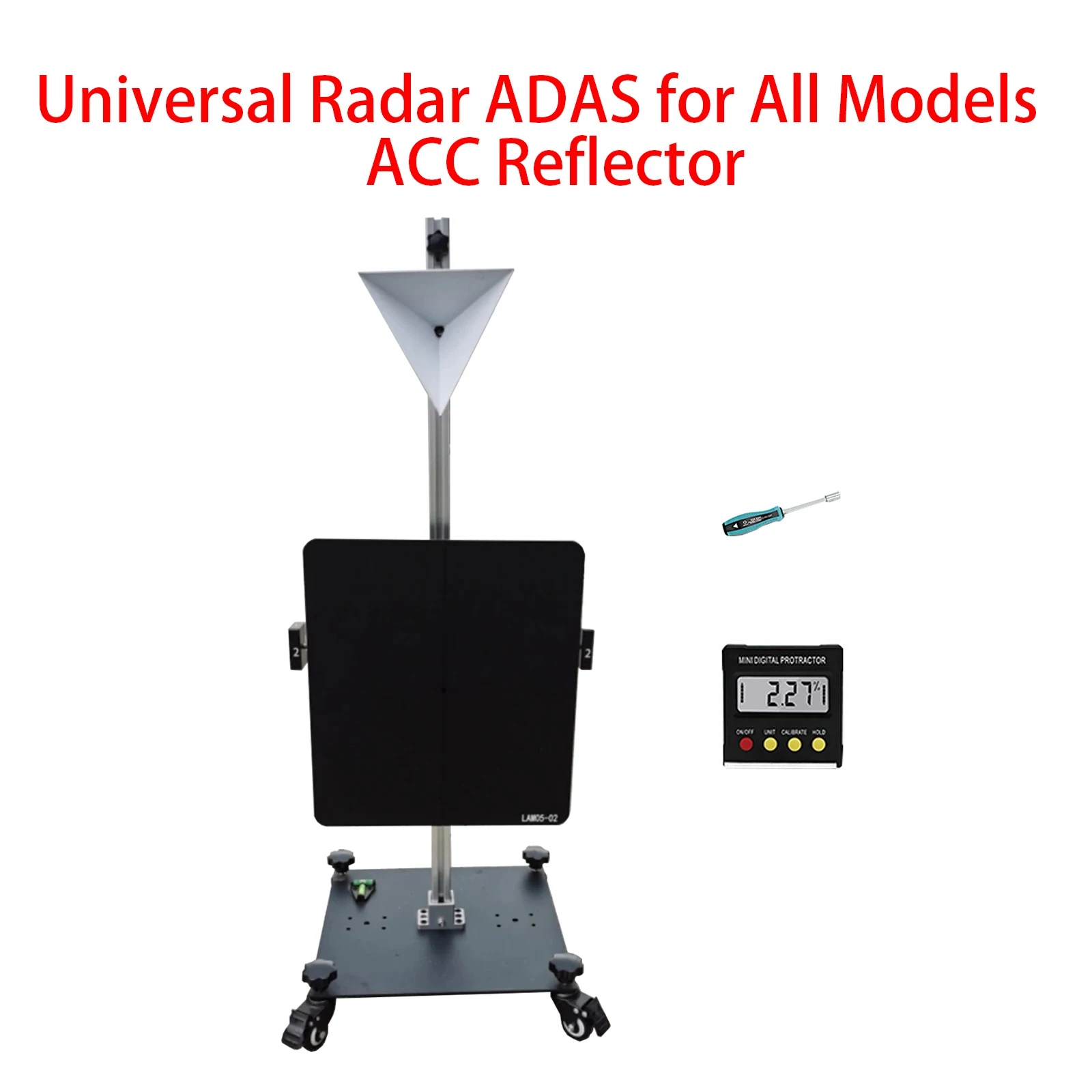Universal ACC Radar Reflector ADAS Calibration Tool Level