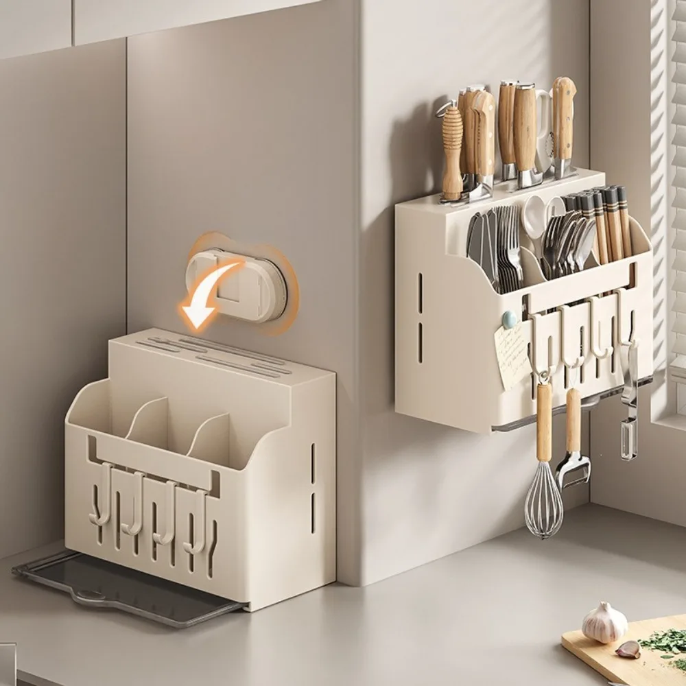 multifunctional-kitchen-knife-holder-chopstick-cartridge-integrated-wall-hanging-strong-double-suction-cup-knife-rack-storage
