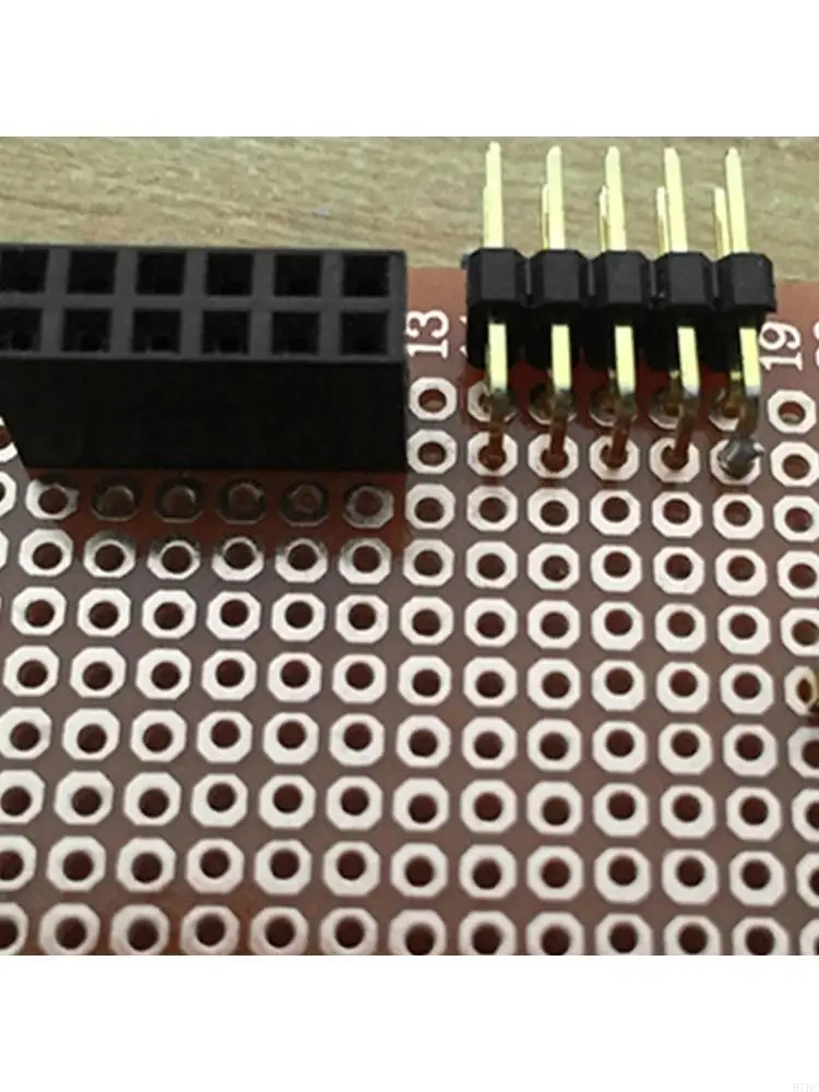 H7BC 20Pieces Bakelite Circuit Board Set 5x7cm 1.0mm Diameter Precisions Drilled Holes 2.54mm Space 94HB Bakelite Boards