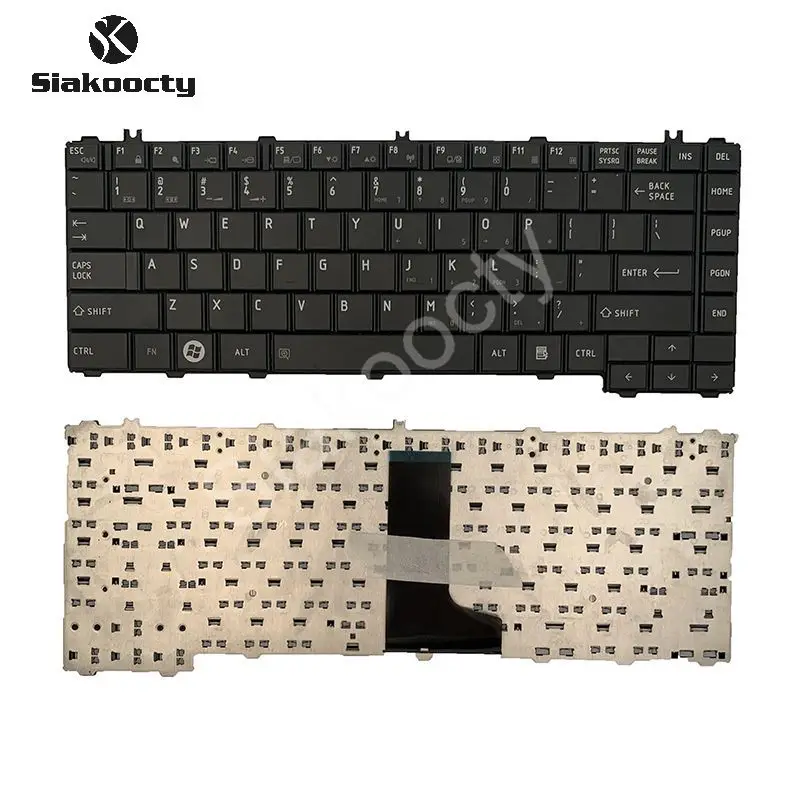 Siakoocty for toshiba Satellite C600D L640 L600 630 C640 L600D B40-A C645 L745 L745D L700 L640 L730 L635 laptop keyboard US