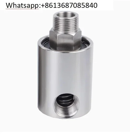 stainless steel 3 minutes 4 minutes 6 minutes 1 inch high pressure high-speed pipe reel rotary joint water pressure