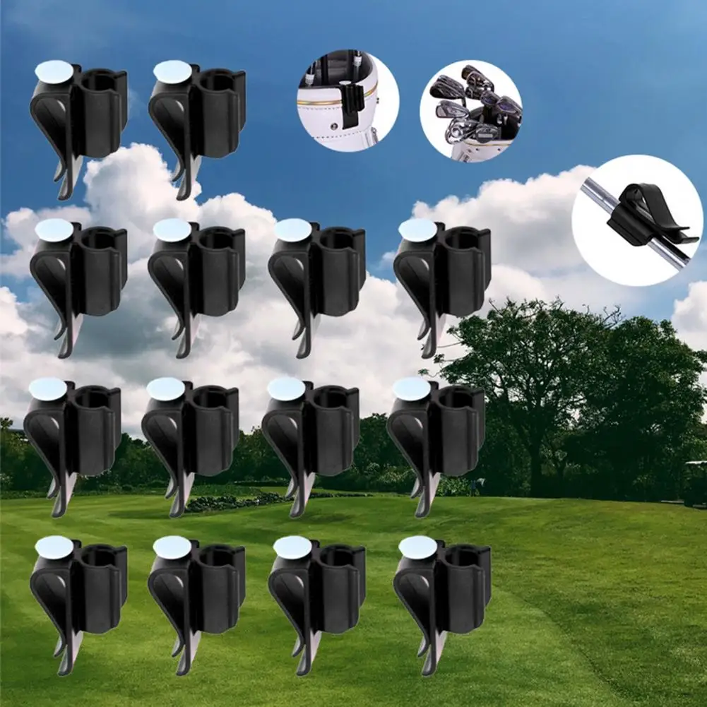 Clubs de Golf fixes en plastique polyvalent sac de Club de Golf Clip accessoires de Golf