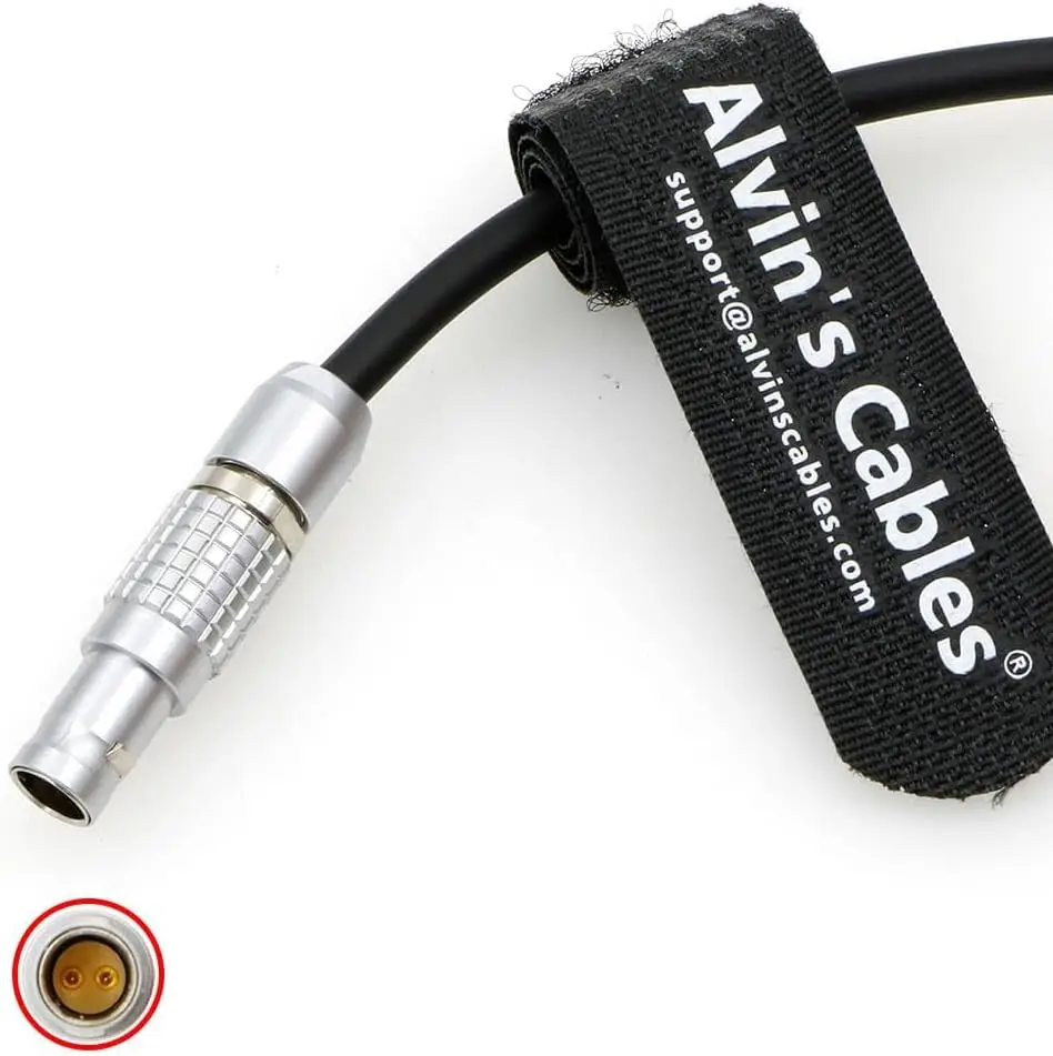Alvin’s Cables Right Angle PD USB-C Type-C to 2 Pin Male Power Cable Fast Charging Cable for DJI Ronin| Tilta| Teradek| SmallHD| 3