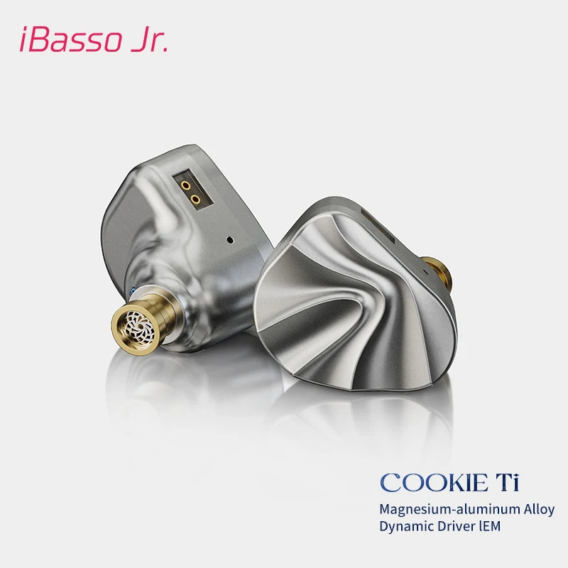 IBasso Jr. Cookie Ti HiFi Wired In-Ear Earphones 3.5mm 4.4mm Balanced Interface Earbuds